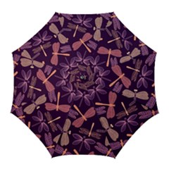 Dragonfly-pattern-design Golf Umbrellas by Jancukart