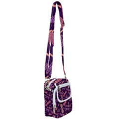 Dragonfly-pattern-design Shoulder Strap Belt Bag