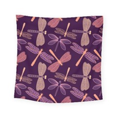 Dragonfly-pattern-design Square Tapestry (small)