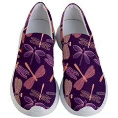 Dragonfly-pattern-design Women s Lightweight Slip Ons