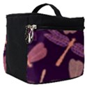 Dragonfly-pattern-design Make Up Travel Bag (Small) View1