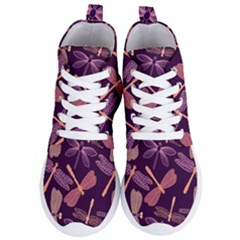 Dragonfly-pattern-design Women s Lightweight High Top Sneakers by Jancukart