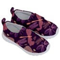 Dragonfly-pattern-design Kids  Velcro No Lace Shoes View3