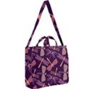 Dragonfly-pattern-design Square Shoulder Tote Bag View2