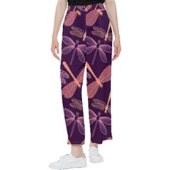 Dragonfly-pattern-design Women s Pants  by Jancukart