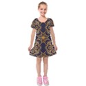 Muster Kids  Short Sleeve Velvet Dress View1