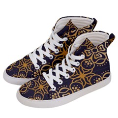 Muster Men s Hi-top Skate Sneakers by zappwaits