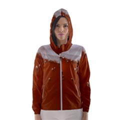 Bubble Beer Women s Hooded Windbreaker