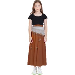 Bubble Beer Kids  Flared Maxi Skirt by artworkshop