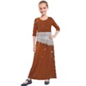 Bubble Beer Kids  Quarter Sleeve Maxi Dress View1