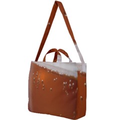 Bubble Beer Square Shoulder Tote Bag by artworkshop