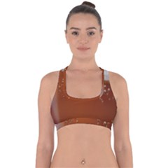 Bubble Beer Cross Back Hipster Bikini Top 