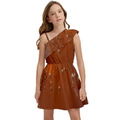 Bubble Beer Kids  One Shoulder Party Dress