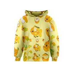 Banana Cichlid Kids  Pullover Hoodie