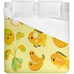 Banana Cichlid Duvet Cover (king Size) by artworkshop