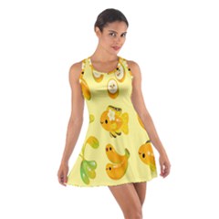 Banana Cichlid Cotton Racerback Dress by artworkshop