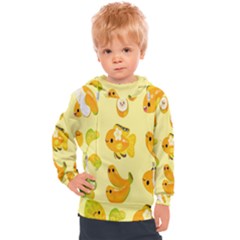 Banana Cichlid Kids  Hooded Pullover by artworkshop