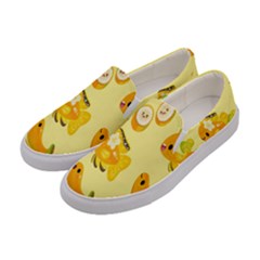 Banana Cichlid Women s Canvas Slip Ons by artworkshop