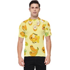 Banana Cichlid Men s Short Sleeve Rash Guard by artworkshop