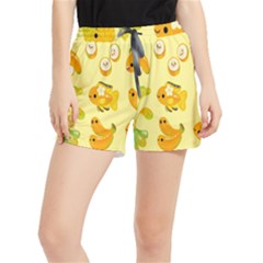 Banana Cichlid Women s Runner Shorts