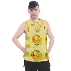 Banana Cichlid Men s Sleeveless Hoodie by artworkshop