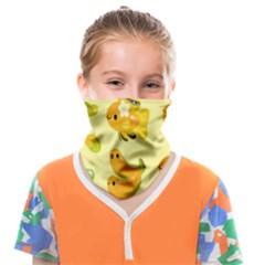 Banana Cichlid Face Covering Bandana (kids) by artworkshop