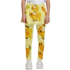 Banana Cichlid Kids  Skirted Pants by artworkshop