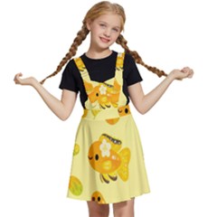 Banana Cichlid Kids  Apron Dress