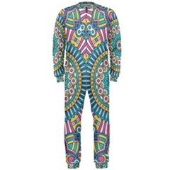 Mandala 01 Onepiece Jumpsuit (men) by zappwaits