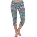 Mandala 01 Capri Yoga Leggings View1