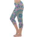 Mandala 01 Capri Yoga Leggings View2