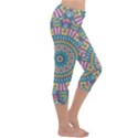 Mandala 01 Capri Yoga Leggings View3