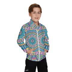 Mandala 01 Kids  Windbreaker