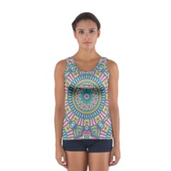 Mandala 01 Sport Tank Top  by zappwaits