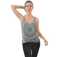 Mandala 01 Chiffon Cami by zappwaits