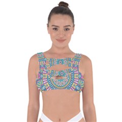 Mandala 01 Bandaged Up Bikini Top by zappwaits