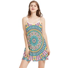 Mandala 01 Summer Frill Dress by zappwaits