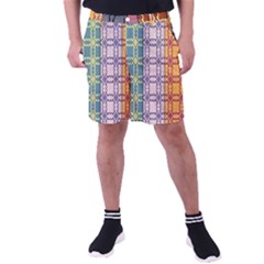 Grungy Vintage Patterns Men s Pocket Shorts