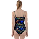 Peacock Feather Drop Sweetheart Tankini Set View2