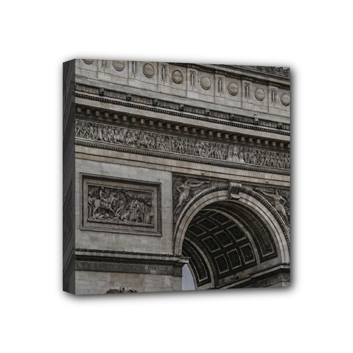 Triumph Arch, Paris, France016 Mini Canvas 4  x 4  (Stretched)