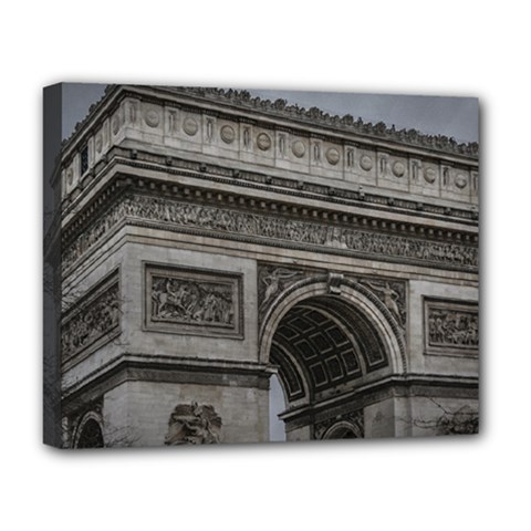 Triumph Arch, Paris, France016 Deluxe Canvas 20  X 16  (stretched) by dflcprintsclothing