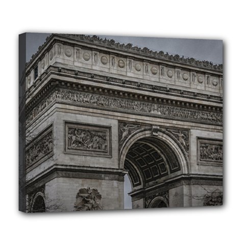 Triumph Arch, Paris, France016 Deluxe Canvas 24  X 20  (stretched) by dflcprintsclothing