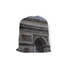 Triumph Arch, Paris, France016 Drawstring Pouch (medium) by dflcprintsclothing