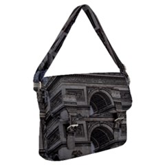 Triumph Arch, Paris, France016 Buckle Messenger Bag by dflcprintsclothing