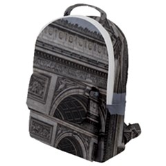 Triumph Arch, Paris, France016 Flap Pocket Backpack (small) by dflcprintsclothing