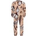 Vintage-drawn-insect-seamless-pattern OnePiece Jumpsuit (Men) View1