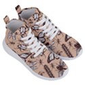 Vintage-drawn-insect-seamless-pattern Women s Lightweight High Top Sneakers View3