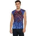 Autumn Fractal Forest Background Men s Raglan Cap Sleeve Tee View1