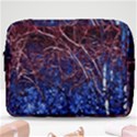 Autumn Fractal Forest Background Make Up Pouch (Large) View1