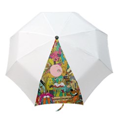 Cartoon Wallpapers Folding Umbrellas by Jancukart